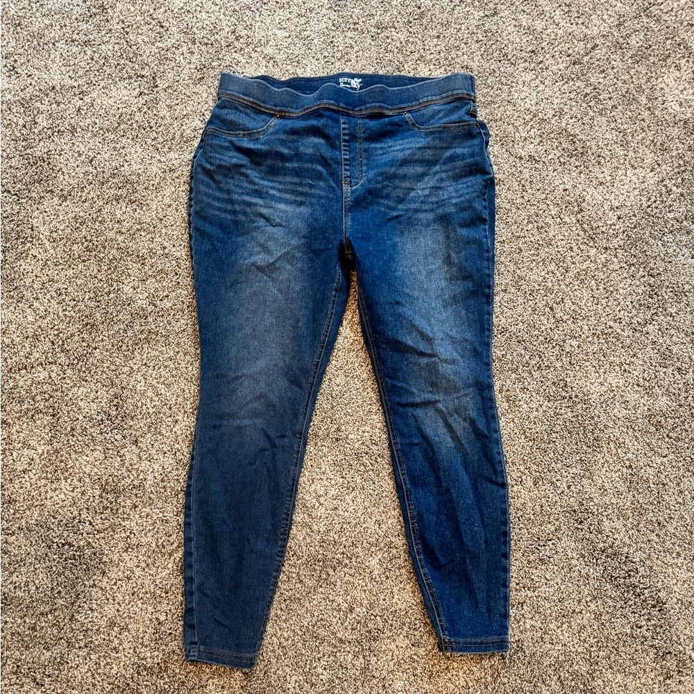 Women's Blue Jeggings